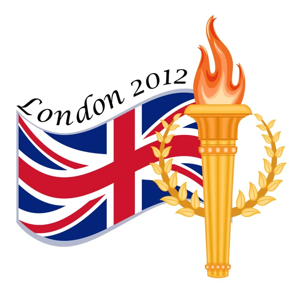 ลอนดอน 2012 - เกมกีฬาระหว่างประเทศ — ภาพเวกเตอร์สต็อก