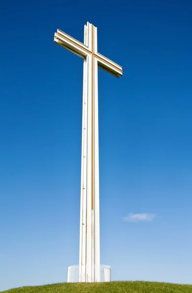 White Christian Cross — Stock Photo, Image