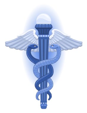 The Caduceus - Greek Symbol clipart