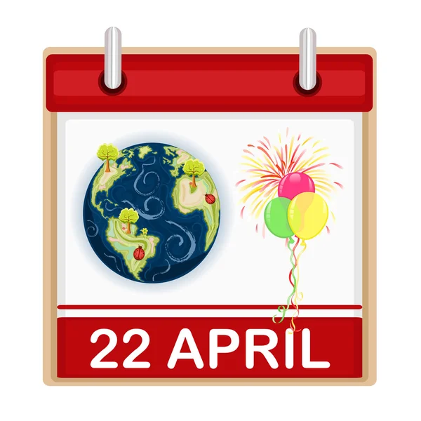Celebração do dia da Terra —  Vetores de Stock