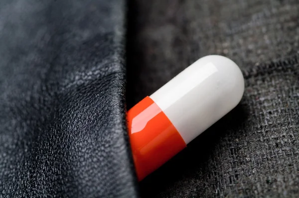 Pill in my purse — Stock Photo, Image