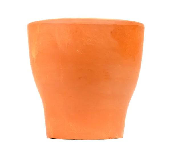Vaso di fiori di argilla vuota — Foto Stock