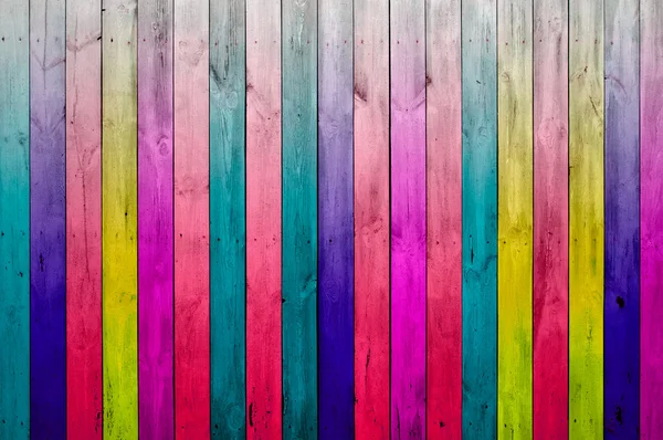 Kreative colorul Holz Hintergrund — Stockfoto