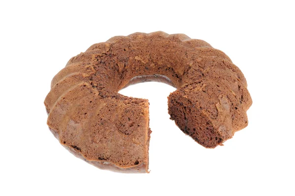 Hemlagad Chokladtårta (Brownie) — Stockfoto