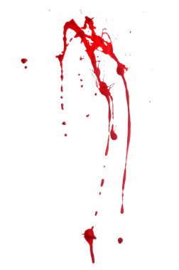 Red Paint Splashes clipart