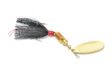 Rooster Tail Fishing Spinner (Spoon Lure) clipart