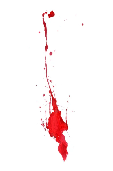 Red Paint Stains — Stock Photo, Image