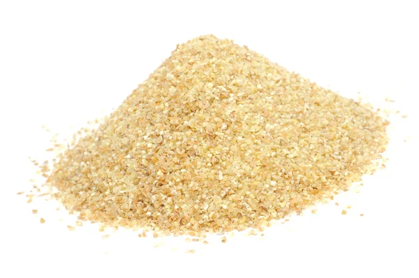 Pile of Wheat Groats (Bulgur) — Stock Photo, Image