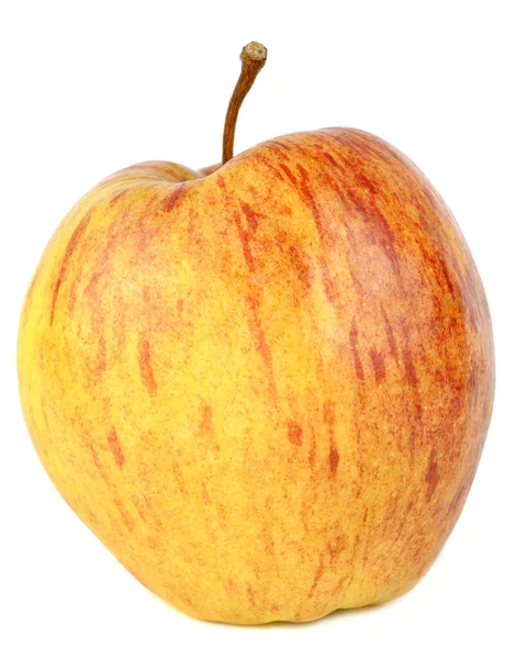 하얀 배경에 고립된 사과 — 스톡 사진