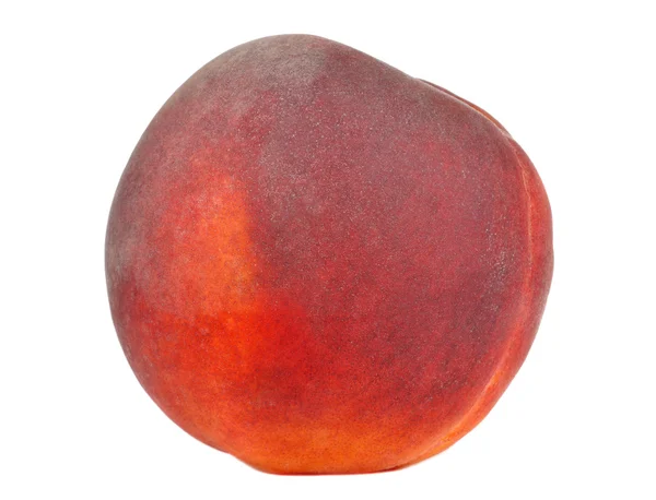 Peach Isolated on White Background — Stock Photo, Image