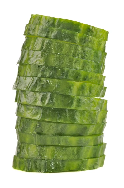 Stack of Cucumber Slices — Stock Photo, Image