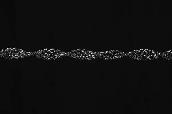 Handgemaakte geweven zaad kralen halsketting — Stockfoto