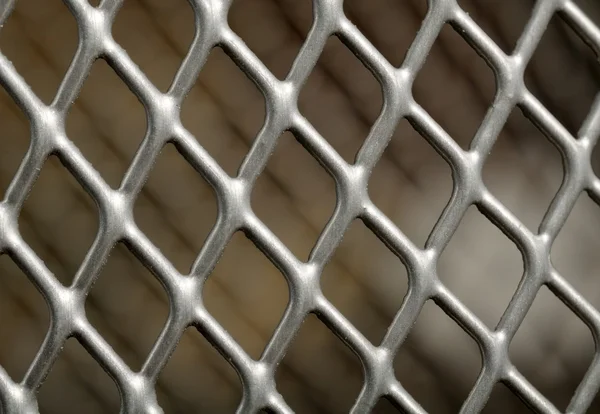 Kovové mříže detail — Stock fotografie