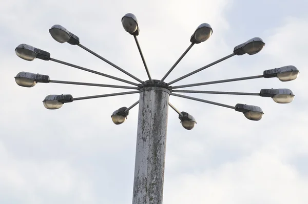 Velho poste lâmpada de rua — Fotografia de Stock