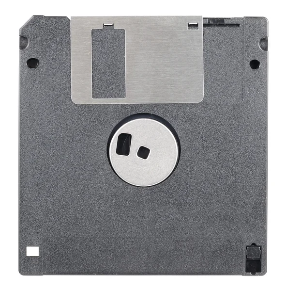 Floppy schijf geïsoleerd op witte achtergrond — Stockfoto