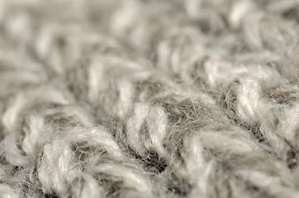 Texture de fond tricotée grise — Photo