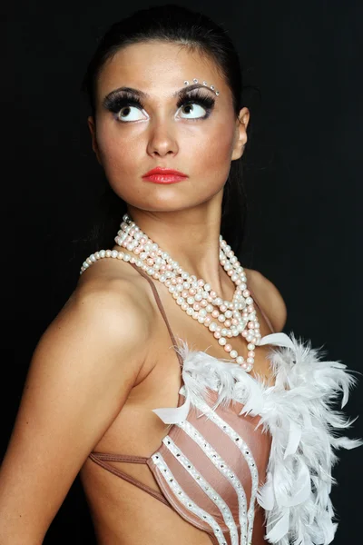 Sexy Kaukasische jonge vrouw — Stockfoto