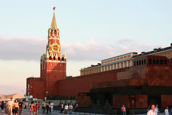 Спаська башта Кремль — стокове фото