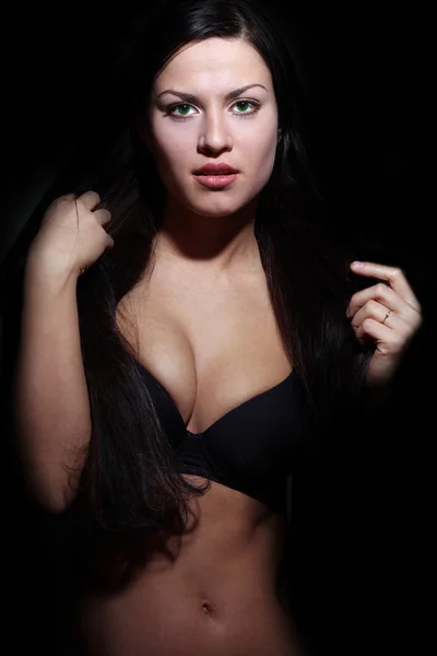 Sexy joven mujer — Foto de Stock