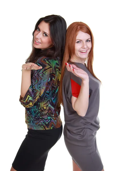 Twee jonge vrouwen — Stockfoto