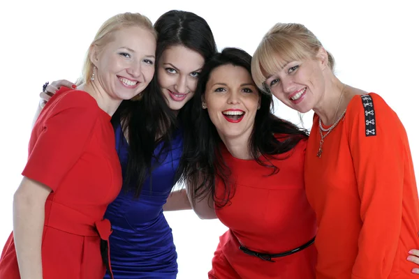 Retrato de cuatro mujeres adultas — Foto de Stock