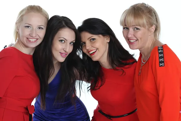 Portrait of four adult women — Stock Photo, Image