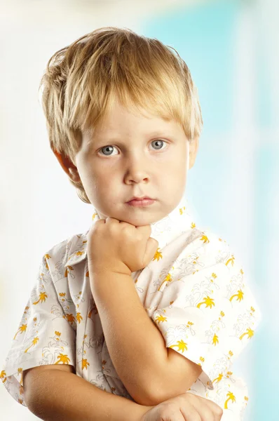 Ritratto di un giovane ragazzo — Foto Stock