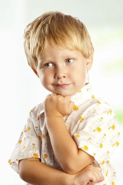 Küçük bir çocuğun portresi. — Stok fotoğraf