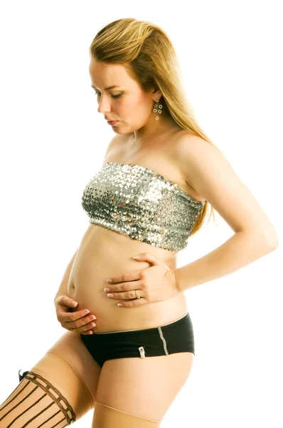 Hermoso embarazo — Foto de Stock