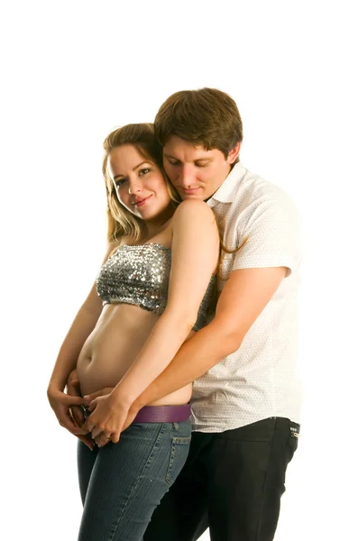Feliz embarazo. — Foto de Stock
