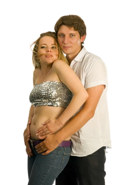 Happy pregnancy — Stock Photo, Image