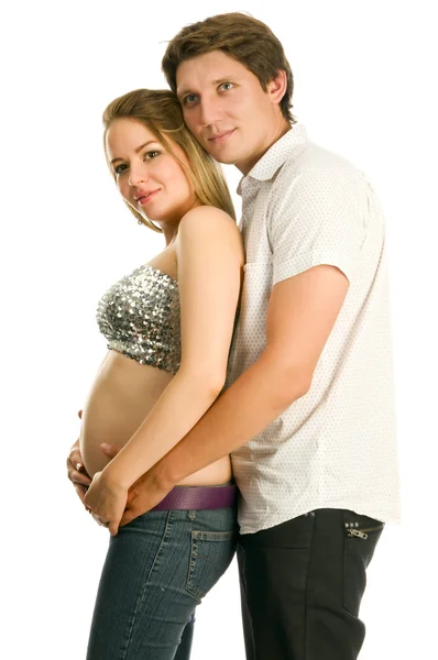Happy pregnancy — Stock Photo, Image