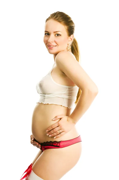 Hermoso embarazo — Foto de Stock