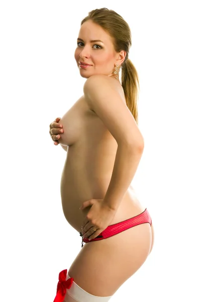 Beautiful pregnancy — Stock Photo, Image