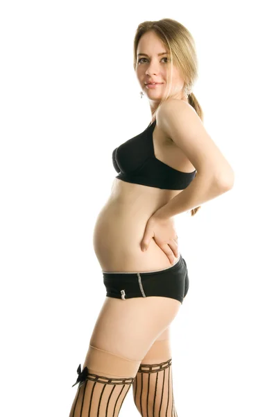 Krásné těhotenství — Stock fotografie