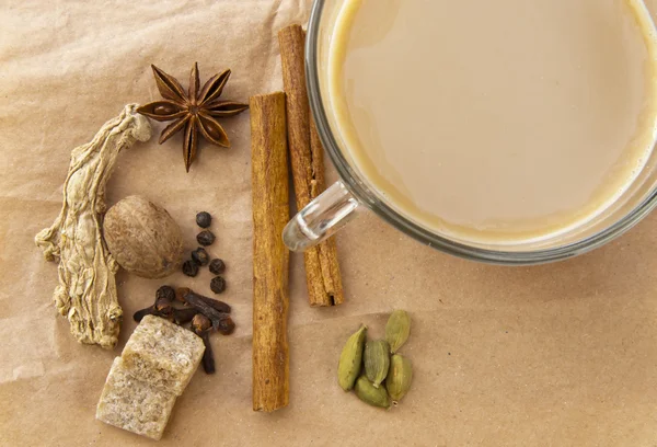 Chá de Masala — Fotografia de Stock