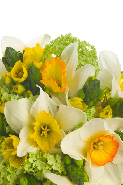 Bröllop bukett med daffodil — Stockfoto