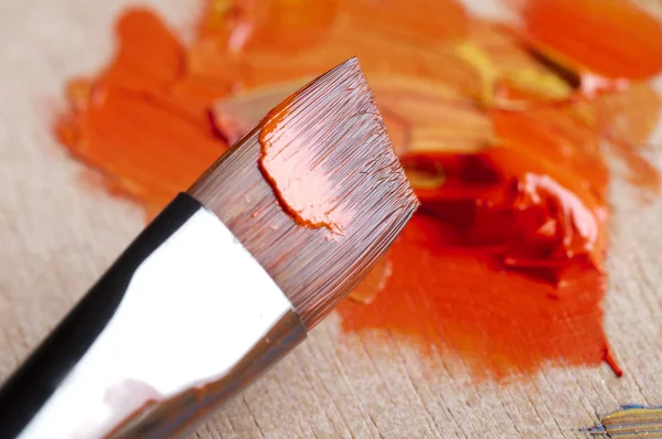 Painting the surface — Stock Photo, Image