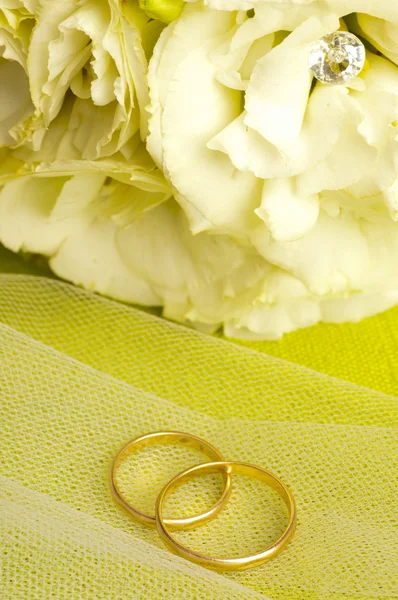 Свадебные кольца Лицензионные Стоковые Фото