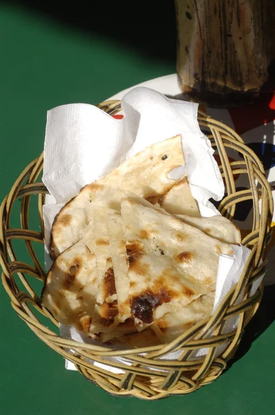 Indian Naan Bread — Stock Photo, Image