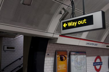 Lancaster gate Londra metro