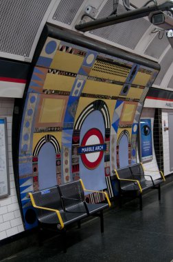 Marble Arch London tube clipart