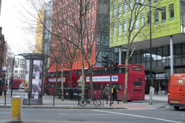 Shaftesbury Avenue London, Greater London, United Kingdom -3 january 2012 clipart