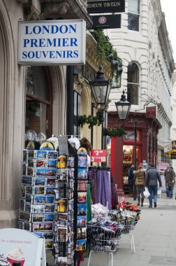 turistik dükkanlar .london