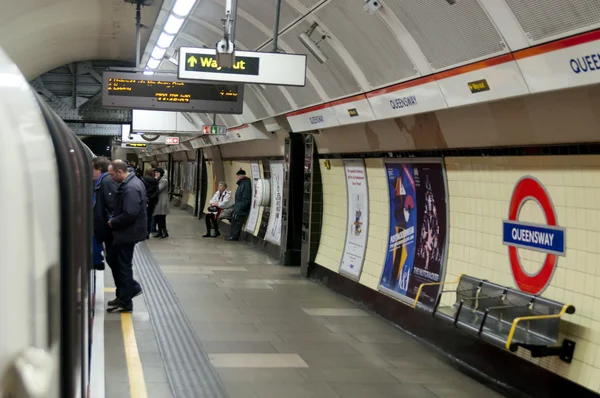 Qeensway Londra metro — Stok fotoğraf