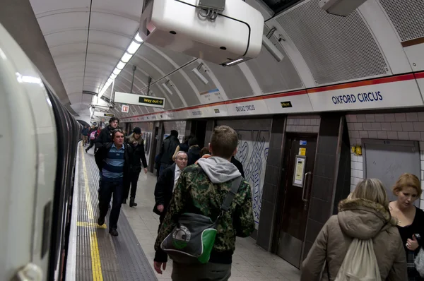 Oxford Circus Londres metro — Fotografia de Stock