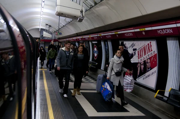Holborn London tube — Stock Photo, Image