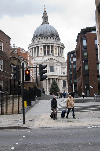 Londýn Velká Británie, katedrály svatého Pavla — Stock fotografie