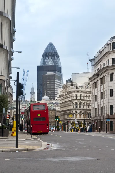Londra İngiltere, Kraliçe victoria sokak — Stok fotoğraf
