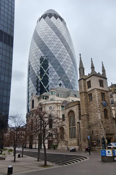 Construção na cidade de Londres, Reino Unido — Fotografia de Stock